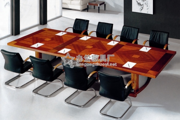 實木會議桌圖片