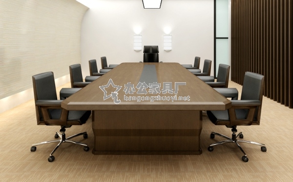實(shí)木會(huì)議桌圖片